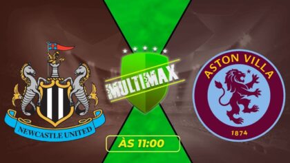 Assistir Newcastle x Aston Villa Futemax AO VIVO Online HD 25/01/2026 no celular e PC